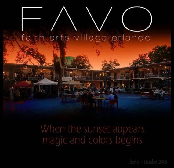 FAVO at sunset